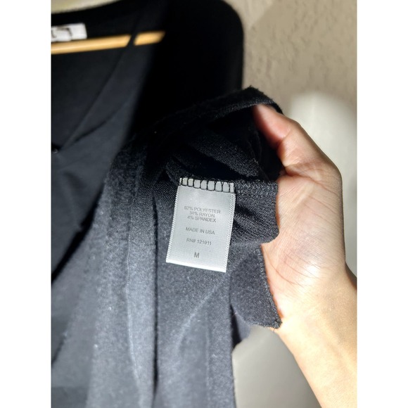 LNA Revolve Black Long Sleeve Top Size Medium - Picture 3 of 4